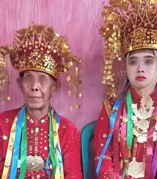 Cô gái 27 tuổi cưới ông lão 73 tuổi, ngỡ ngàng với hoàn cảnh chú rể - 1