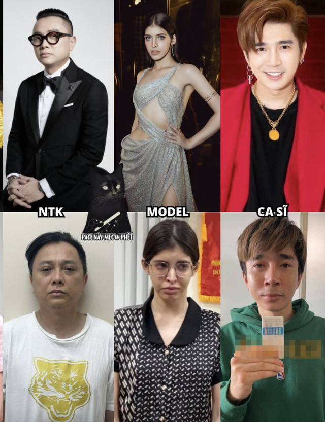 Thời gian gần đây, ngoài NTK Công Trí còn có ca sĩ Chi Dân, người mẫu An Tây bị bắt vì liên quan chất cấm.