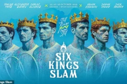Djokovic và dàn sao dự giải đấu tranh cãi " 6 vị vua " , tranh 160 tỷ đồng