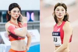 Nhan sắc trong trẻo của hotgirl điền kinh Trung Quốc