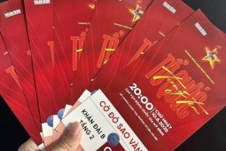 Vé xem  concert quốc gia  phát miễn phí bỗng được rao bán rầm rộ với giá cả triệu đồng