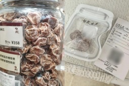 Chi gần nửa triệu cho 2 viên xí muội, không dát vàng, vì sao vẫn đắt "cắt cổ"