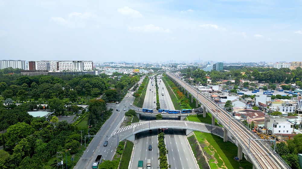 Khu Đông TP.HCM sở hữu hệ thống giao thông đa tầng hiện đại&nbsp;