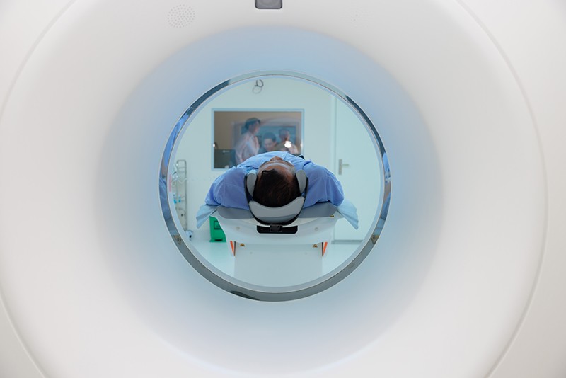 Vòng chụp của NAEOTOM Alpha rộng giúp bệnh nhân cảm thấy thoải mái hơn.