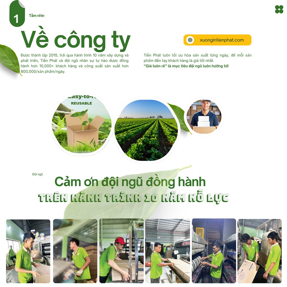 Công nghệ Bao bì giấy Tiến Phát - Hướng đến chuyển mình phát triển bao bì xanh FSC - 1