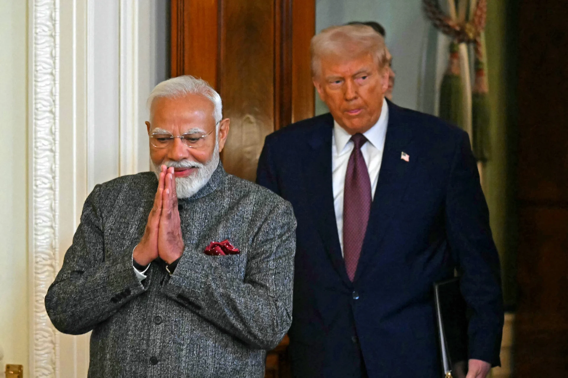 Tổng thống Mỹ Donald Trump và Thủ tướng Ấn Độ Narendra Modi&nbsp;