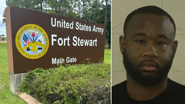Vụ nổ súng xảy ra tại Fort Stewart, nơi nghi phạm và 5 nạn nhân công tác. Ảnh: ABC.
