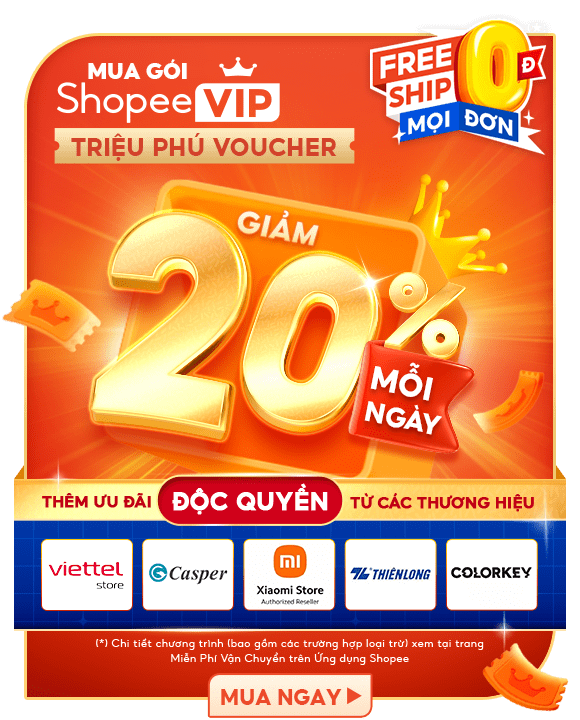 Bên cạnh ưu đãi ChatGPT Plus, trong tháng 8, người dùng ShopeeVIP còn sở hữu thêm voucher giảm giá từ các thương hiệu.