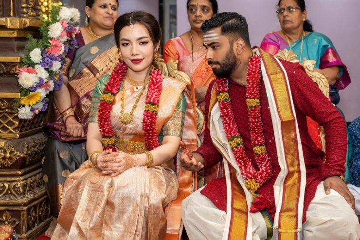 Mỹ Lan có đám cưới trọn vẹn ở Ấn Độ 