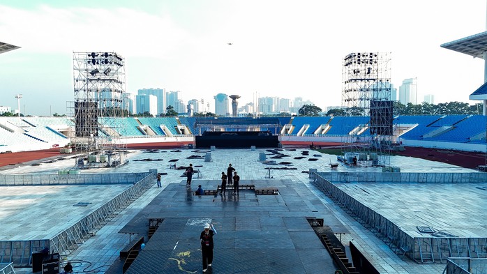 Chương trình nghệ thuật chính luận là sự kiện văn hóa - chính trị chào mừng 80 năm Cách mạng Tháng Tám và Quốc khánh 2-9.