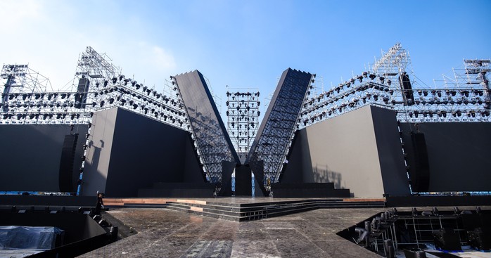 Sân khấu của chương trình