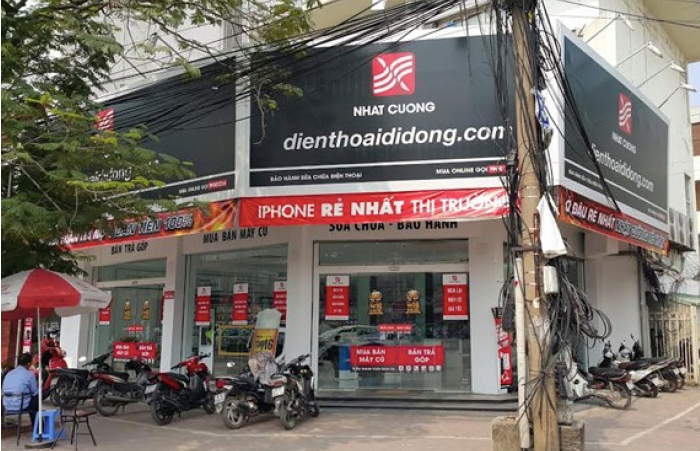 Hệ thống cửa hàng Nhật Cường trên địa bàn Hà Nội.