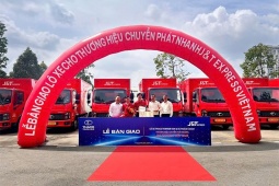 J&T Express bổ sung 315 xe tải mới, tăng cường năng lực vận hành toàn quốc