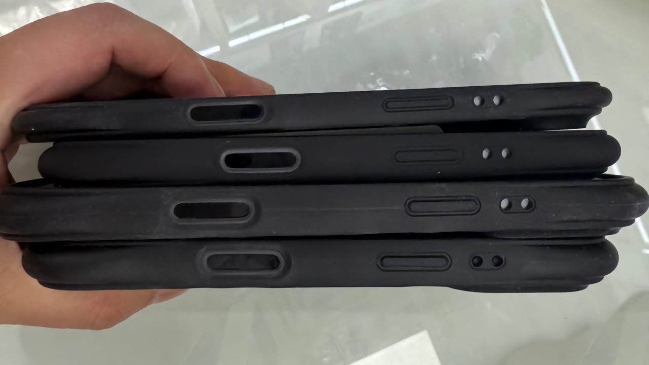 Hình ảnh rò rỉ về mẫu ốp lưng được cho là của iPhone 17.