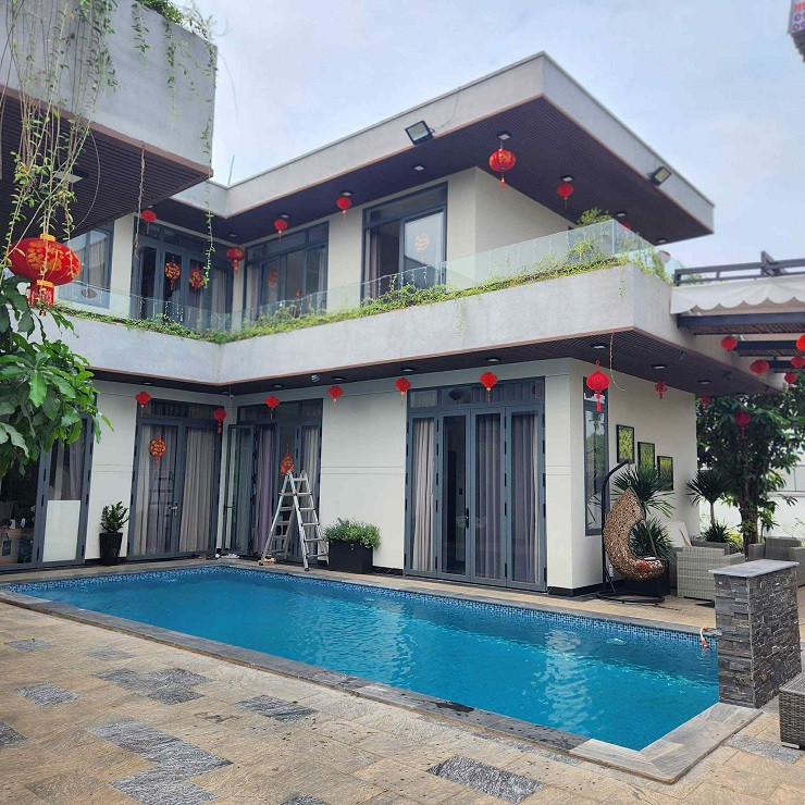 Căn nhà khang trang tại TP.HCM của vợ chồng Quách Thành Danh.
