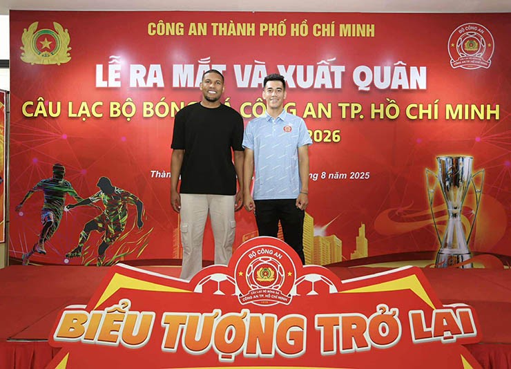 Ngoại binh triệu đô chính thức ra mắt, CLB Công an TP.HCM gây "sốt" V-League 2025/26 - 1
