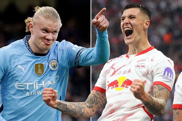 Sesko sở hữu thể hình và tốc độ tương đồng Haaland