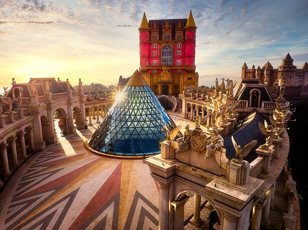 Quảng trường Nhật thực tại Bà Nà Hills