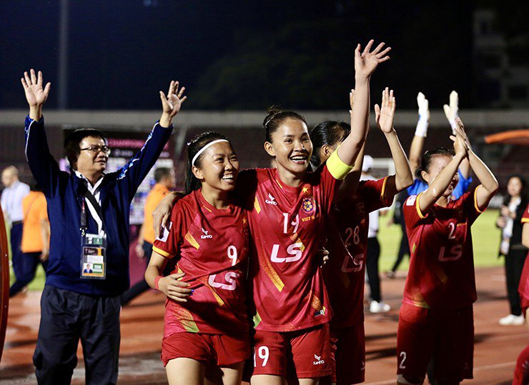 Huỳnh Như (số 9) và Chương Thị Kiều (số 19) sẽ giúp TP Hồ Chí Minh I mạnh hơn mùa giải 2025