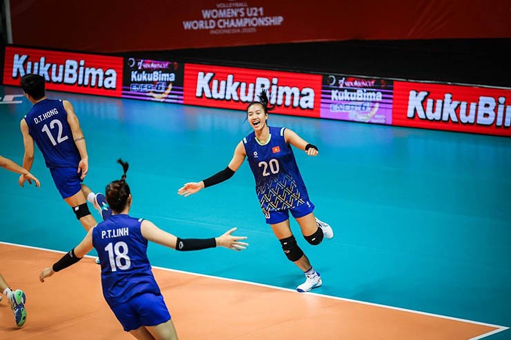 Dàn chân dài U21 nữ Việt Nam hạ cựu á quân bóng chuyền thế giới, tạo địa chấn - 3