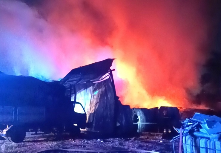 Hiện trường vụ cháy