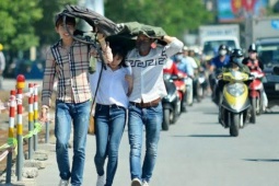 Bắc và Trung Bộ nắng nóng gay gắt