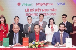 Vietjet tiên phong kết nối tiêu dùng số với thẻ tín dụng đồng thương hiệu YOJO hợp tác với VPBank