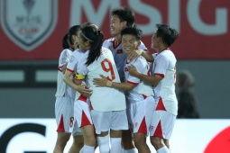 Bóng đá - Video bóng đá nữ Việt Nam - Indonesia: Hiệp hai tưng bừng, mãn nhãn 7 bàn (ASEAN Cup)