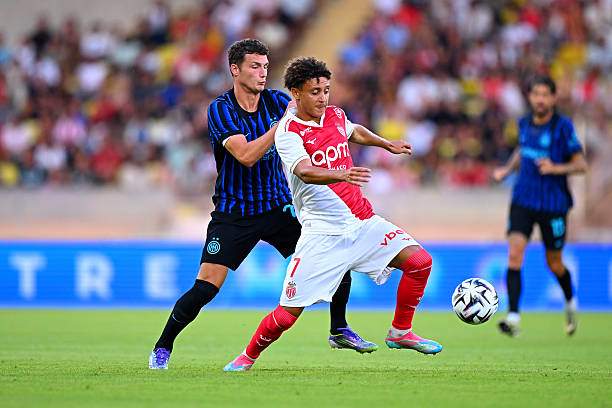 Monaco ghi bàn mở tỷ số chỉ sau 80 giây nhờ công của Akliouche