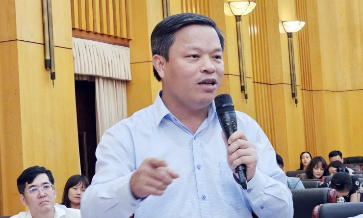 Phó Chủ tịch UBND tỉnh Phú Thọ Phan Trọng Tấn. Ảnh: Phan Thiên.