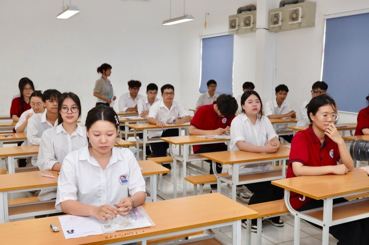Thí sinh dự kỳ thi tốt nghiệp THPT năm 2025
