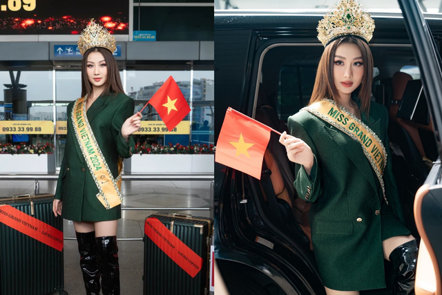 Hoa hậu Quế Anh dự thi nhan sắc quốc tế.