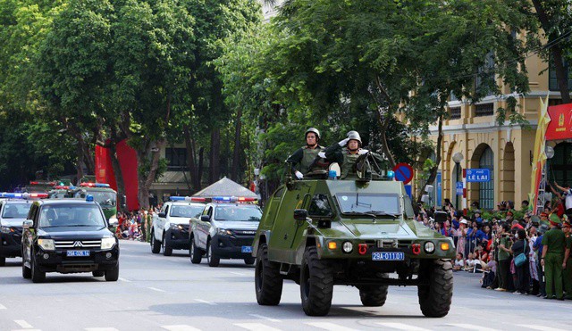 Dòng xe bọc thép có tính chiến đấu cao, sẵn sàng trong đấu tranh phòng chống tội phạm có tính chất nguy hiểm