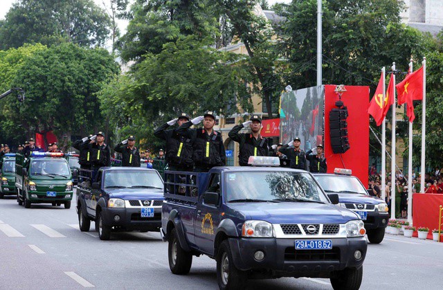 Xe tác chiến cơ động của lực lượng cảnh sát cơ động