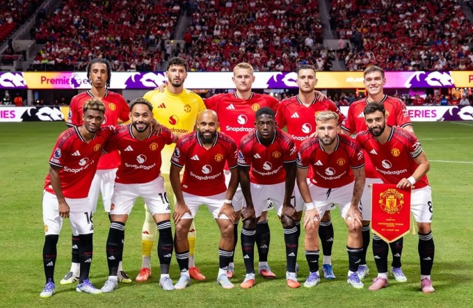 Man Utd đối đầu Everton trong chuyến du đấu hè ở Mỹ, hôm 4/8. Ảnh: MU