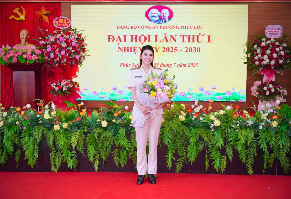 Ảnh đời thường của thiếu tá Lê Thị Mai Ly. Ảnh: FB