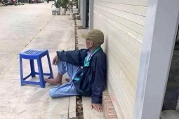 Thực hư chuyện ông lão 70 tuổi ở Hải Phòng bị gia đình bỏ rơi, sống tại vỉa hè
