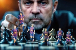Barcelona bảo vệ danh hiệu La Liga: Nỗi lo "xuống dốc mùa thứ 2" của Flick