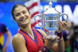 Nóng nhất thể thao tối 10/8: "Kiều nữ" Ruducanu kiếm đậm tiền nếu đăng quang US Open