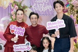 Subeo ra dáng thanh niên bên Cường Đôla, Đàm Thu Trang