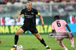 Bóng đá - Video bóng đá Palermo - Man City: Haaland mở điểm, Reijnders chốt hạ