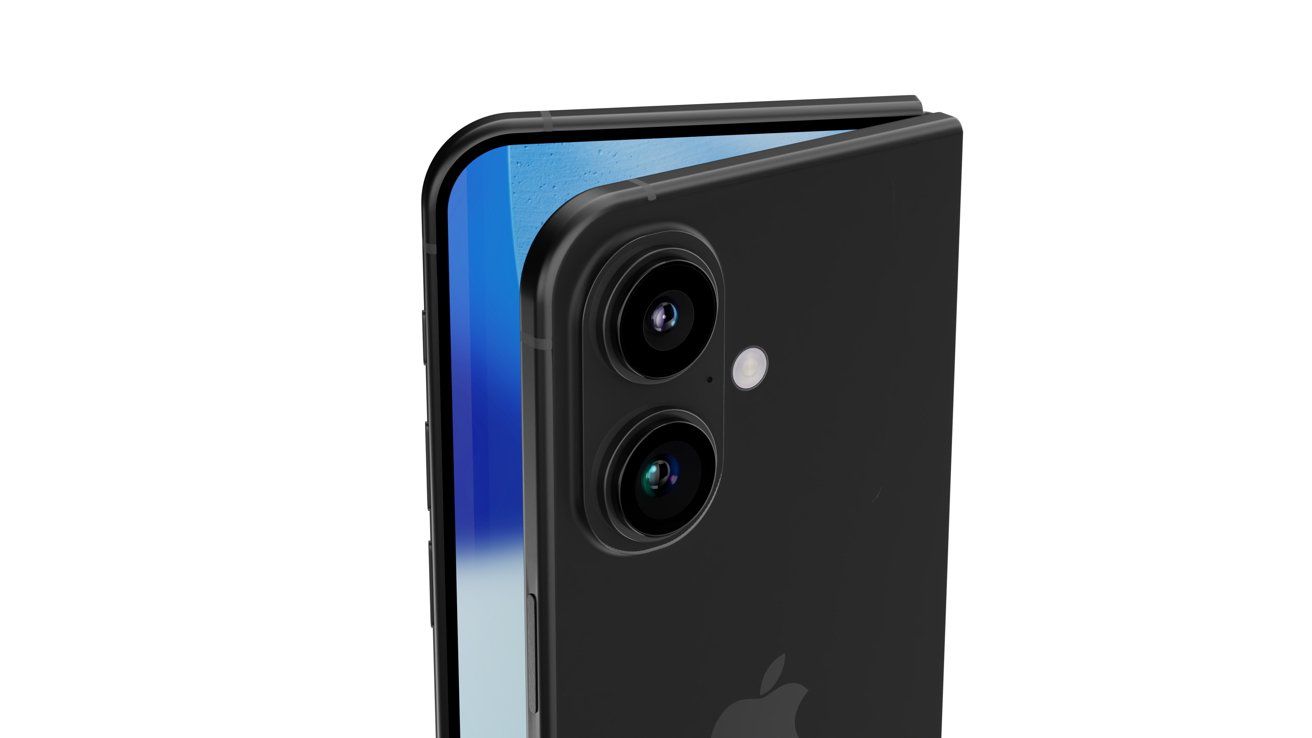 Ảnh render iPhone Fold.