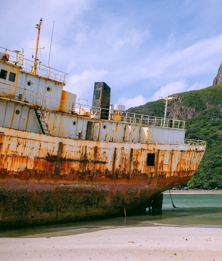 Cận cảnh con tàu hoang nghìn tấn vừa được đề xuất đánh chìm ở Côn Đảo - 2