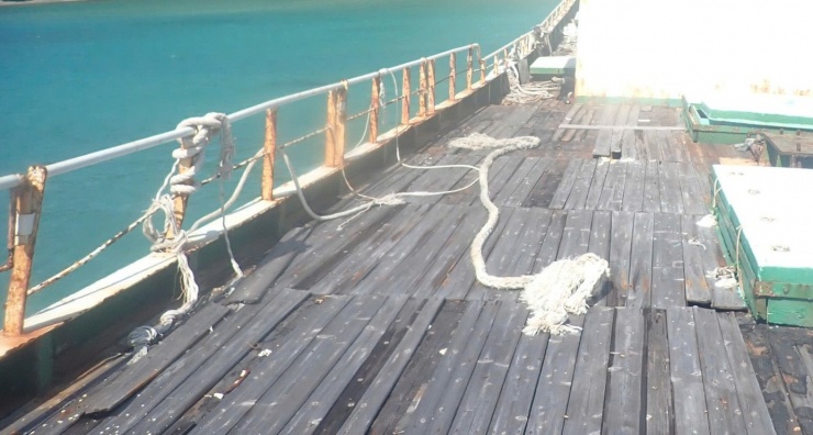 Cận cảnh con tàu hoang nghìn tấn vừa được đề xuất đánh chìm ở Côn Đảo - 6