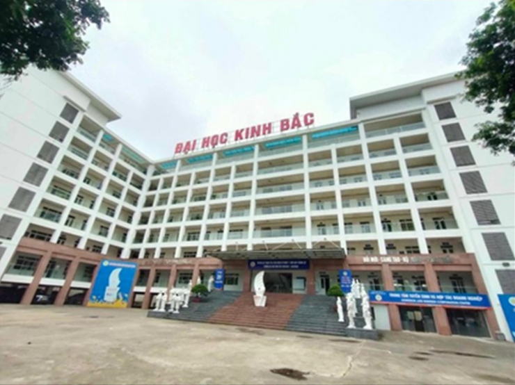 Khuôn viên Trường ĐH Kinh Bắc