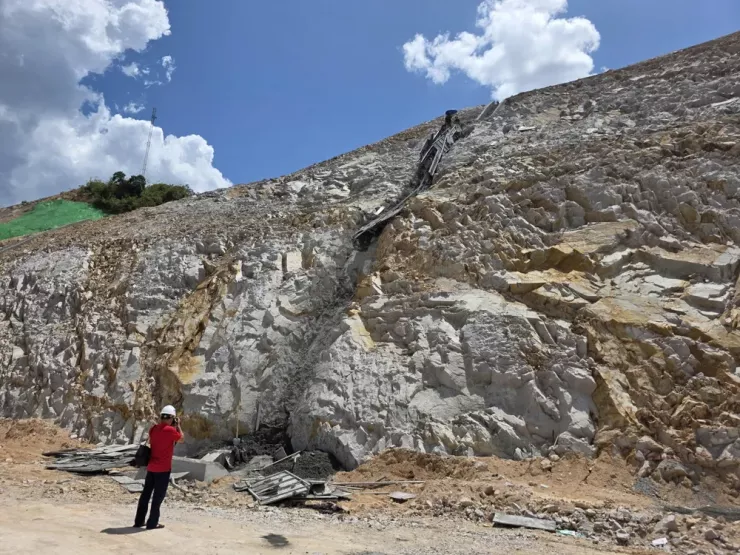 Nơi xảy ra vụ tai nạn. Ảnh: MT