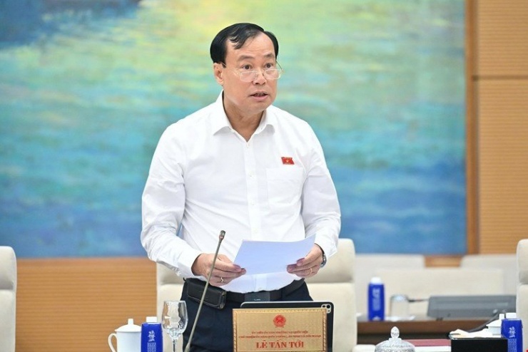 Chủ nhiệm Ủy ban Quốc phòng, An ninh và Đối ngoại Lê Tấn Tới.