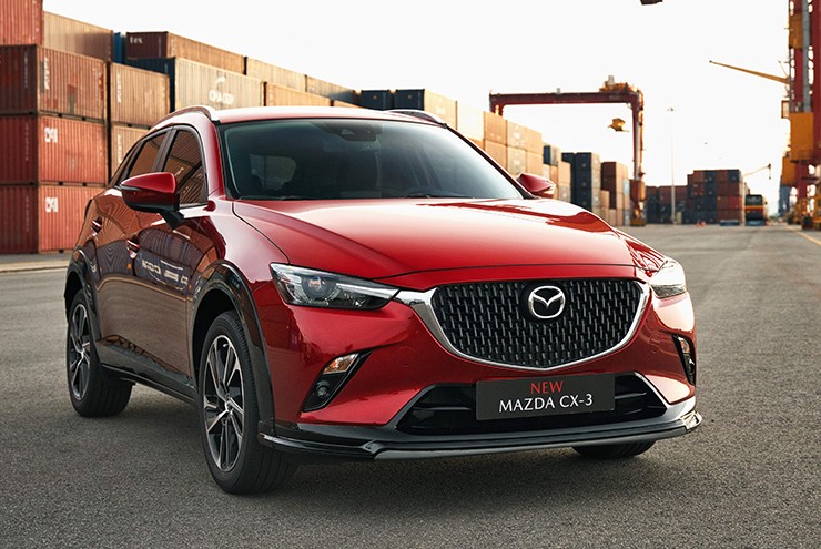 Mazda CX-3 phiên bản nâng cấp ra mắt thị trường Việt, giá bán từ 549 triệu đồng