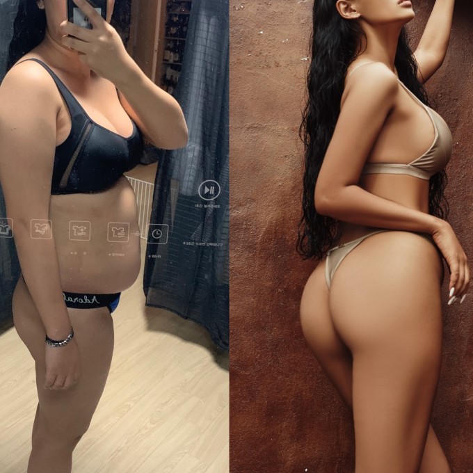 Yoon Ji so sánh sắc vóc thuở 20 với hiện tại - khi cô ở tuổi 30.