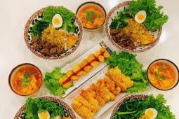 Thực đơn cơm nhà siêu hấp dẫn của mẹ đảm khéo tay